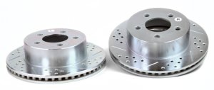 Jeep Liberty Brake Rotors (2) - Rear - Baer Brakes - Claw Performance Rotors - `03-`07